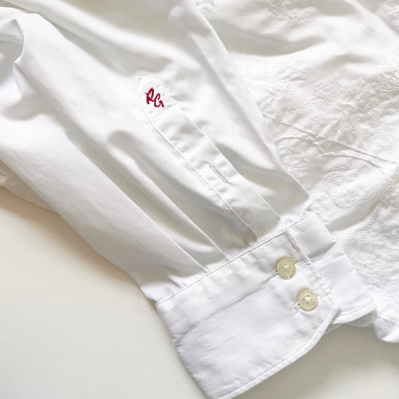 Robert Graham White Button Down Shirt Size 2XL - Picture 12 of 13